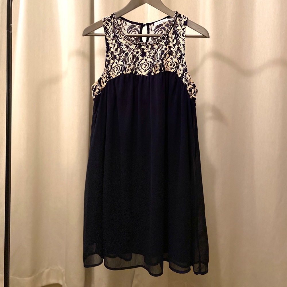 Boutique Blu Pepper Cocktail Dress - Navy